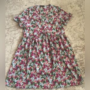 Pretty Garden Floral Dress